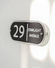 Personalized House Number Plaque - Custom Address Plaque - Outdoor Street Address Porch Sign - Modern House Number Sign - Housewarming Gift
