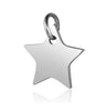 Small Star Charm - Dainty Gold Silver Rose Gold Mini Star Add On Charm - Dainty Star - Love Inspired Gold Star Pendant Jewelry Making