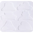 Silicone Hair Clips Mold For Hair Barrette UV Epoxy Resin Molds for Kid Crafting Teardrop Resin Molds Hair Clip Supplies For Women Girl Mold