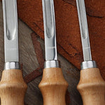 Leather Edge Beveler - Leather Working Tools - Leather Edger - Leder Rand Kegel - Edge Skive Skiving Tool - Rounding Edger Tool Bevel