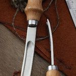 Leather Edge Beveler - Leather Working Tools - Leather Edger - Leder Rand Kegel - Edge Skive Skiving Tool - Rounding Edger Tool Bevel