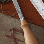 Leather Edge Beveler - Leather Working Tools - Leather Edger - Leder Rand Kegel - Edge Skive Skiving Tool - Rounding Edger Tool Bevel