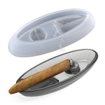 Cigarette Ashtray Silicone Molds, Cigar Ashtray Resin Mold, Portable Crystal Ashtray Resin Molds, Resin Art, Epoxy Resin Crafts Supplies