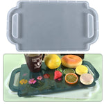 Silicone Tray Mold Resin Molds,  Rectangle Fruit Tray Mold, Large Platter Coaster Severing Tray Mold Big, Silicone Rolling Epoxy Resin Mould