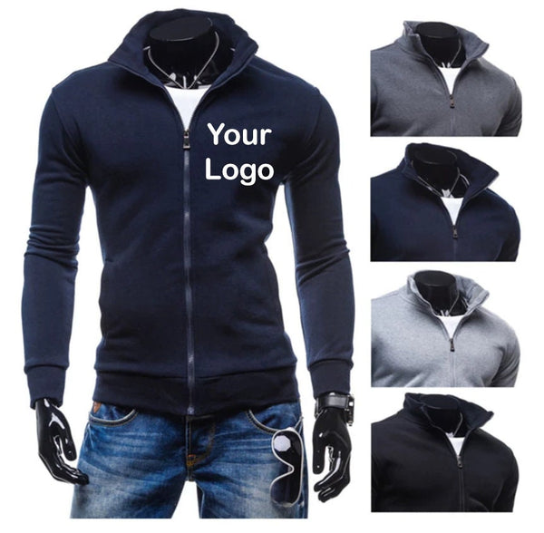 Personalized Custom Hooded Sweatshirt, Custom Hoodie for Men and Women, Photo or Text Hoodie with Zipper Custom Text and Picture