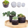 Succulent Flower Pot Silicone Mold, Flower Pot Resin Mold, Planter Mold, Round Pot Mold, Cylindrical Resin Mold, DIY Home Decoration
