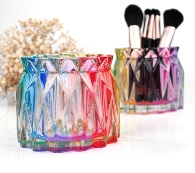 Makeup Brush Holder Mold - Pen Holder Storage Container Silicone