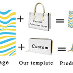 Custom Handbag, Personalized Shoulder Bag,  Design Your Bag, Add Your Photo, Artwork or Logo, Small Purse, Custom Gift, Messenger Crossbody