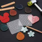 Alphabet Letter Stamp Punch Set Leather Craft Imprinted Metal Steel Punch Tools 26 Letters Alphabet & 10 Numbers Leatherworking