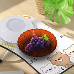 Bowl Resin Mold, Epoxy Resin Casting Round Bowl Mold for Fruit Plate, Jewelry Dish, Potted Plant Stand, Silicone Large Flower Tray Molds