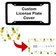Moldura Personalizada para Placa de Matrícula Resistente para Carros - Molduras Personalizadas para Placas de Matrícula de Carros - Tampa para Suporte de Placa de Matrícula