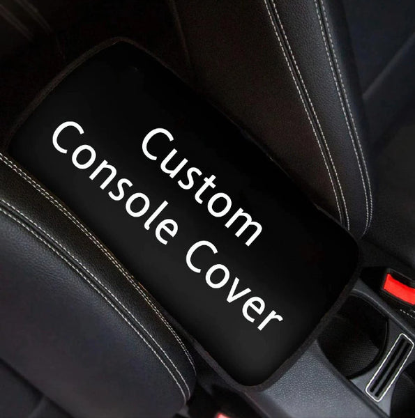 Custom Car Console Cover, Personalized Console Cover, Your Design Cover for Cars, Gift for Car Lover, Armrest Cove, Console Pad Customized