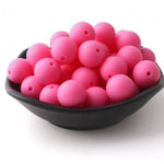 10mm Matte Beads Pastel Multicolor Gumball Beads, Round Acrylic Loose Beads, Matte Bubblegum Beads, Chunky Beads, Round Plastic Beads