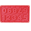 Number Mold 0-9 Number Silicone Mold Number Resin Molds Diy Epoxy Mold, Huge Mold, Number Birthday Cake Mold with Stick, Fondant Chocolate