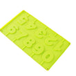 Number Mold 0-9 Number Silicone Mold Number Resin Molds Diy Epoxy Mold, Huge Mold, Number Birthday Cake Mold with Stick, Fondant Chocolate