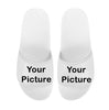 Personalized Slippers - Custom Photo Slippers Gift - Sandals for your Company, Event or Wedding - Custom Slides - Design Your Own Flipflops