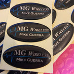 100 Custom Round Epoxy Stickers, Domed Stickers, Personalized Epoxy Labels, 3D Cabochon Stickers, Logo Epoxy Stickers, Small Epoxy Labels