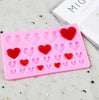 Silicone Heart Mold - Resin, Sugar, Chocolate, Wax, Soap, Candy Mold - Mini Heart - Polymer Clay, Ice Mold, Resin Supplies - Puffy Craft