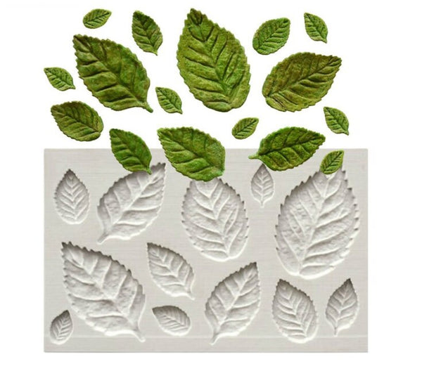 Leaf Mold - Leaves Mold - Fall Leaf Mold - Leaf Chocolate Mold - Leaf Clay Mold - Resin Mold - Leaf Fondant Mold -  Breakable Treat Box Mold