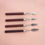 7 Pcs Oil Painting Palette Knife Set  - Canvas Painting Artist Knives For Oil Based and Acrylic Paints Create Textures and Effects