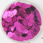 400 Pcs Paillettes Sequins Flat Top Hole - 6 mm Gold Orange White Black Yellow Brown Blue Green Silver Purple