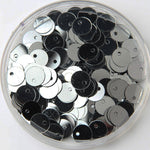 400 Pcs Paillettes Sequins Flat Top Hole - 6 mm Gold Orange White Black Yellow Brown Blue Green Silver Purple