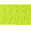 Number Mold 0-9 Number Silicone Mold Number Resin Molds Diy Epoxy Mold, Huge Mold, Number Birthday Cake Mold with Stick, Fondant Chocolate