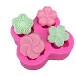 Flower Silicone Mold - Flower Soap Mould  - Chocolate Candy Fondant Cake Decoration Resin DIY  Soap Mold Polymer Clay DIY Crafting