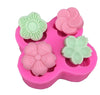 Flower Silicone Mold - Flower Soap Mould  - Chocolate Candy Fondant Cake Decoration Resin DIY  Soap Mold Polymer Clay DIY Crafting