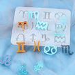 Constellation Mold - Zodiac Symbols Mold - Zodiac Signs Pendant Resin Mold - Resin Molds UV Resin Epoxy Silicone Mold for Resin