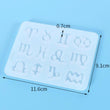 Constellation Mold - Zodiac Symbols Mold - Zodiac Signs Pendant Resin Mold - Resin Molds UV Resin Epoxy Silicone Mold for Resin