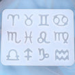Constellation Mold - Zodiac Symbols Mold - Zodiac Signs Pendant Resin Mold - Resin Molds UV Resin Epoxy Silicone Mold for Resin