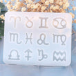 Constellation Mold - Zodiac Symbols Mold - Zodiac Signs Pendant Resin Mold - Resin Molds UV Resin Epoxy Silicone Mold for Resin