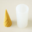 Ice Cream Cone Mold, Waffle Cone Mold, Sugar Cone Mold, Waffle Cone Silicone Mold, Candle Mold, Soap Mold, Aromatherapy Candle Making