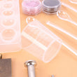 Matriță din silicon pentru cabochon - Fabricare cabochon oval - Matriță din silicon pentru pietre prețioase - Turnare rășină UV, lut, bijuterii - Decorațiuni epoxidice pentru artă și meșteșuguri