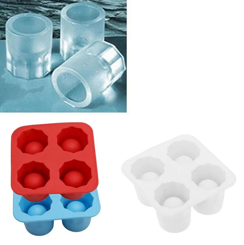 Shot Glass Mold - Cup Mold - Silicone Mold - Ice Maker Party Disposable Cup Mould Tray Ice Cream Soap Making Homemade Food Craft