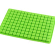 Matriță pătrată din silicon cu 126 de cavități, pentru copt, prăjituri brownie, patiserie, jeleu, cuburi de gheață, cremă, săpun, matriță pentru gheață, tavă pentru mâncare făcută acasă