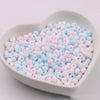 Pastel Rainbow Glass Seed Beads - Colorful Seed Beads - 4 mm - Beading Supplies - Round - Jewellery Making - Embroidery - Opaque - Jewelry