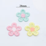 10 Pcs Flower Patch, Sew On, Embroidered Patch for Jeans, Iron On Flower, Iron On Appliqué, Iron On Badge, Patches Iron On,