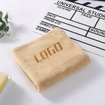 Custom Hand Towel - Personalized Hand Towel - Customized Image Logo Message - Sports Business Hotel Branding - Engraved Towel for Events