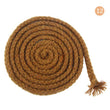 85 metri di cordoncino intrecciato - Corda intrecciata da 5 mm per bordi, rifiniture e piping - Cordoncino per lavori manuali - Corda in cotone per arte tessile fai da te - Bordo cordoncino - Verde
