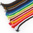 85 metri di cordoncino intrecciato - Corda intrecciata da 5 mm per bordi, rifiniture e piping - Cordoncino per lavori manuali - Corda in cotone per arte tessile fai da te - Bordo cordoncino - Verde