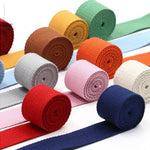 45 Meters Lightweight Polyester Cotton Webbing | Dog Collar Material, Backpack Straps, Bag Strap Webbing For Key Fobs, Heavy Duty