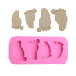 Baby Feet Mold Baby Foot Mold Resin Mold Fondant Mold Chocolate Mold Clay Mold Breakable Treat Box Mold Gender Reveal Mold Baby Shower Mold