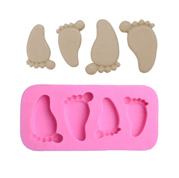 Baby Feet Mold Baby Foot Mold Resin Mold Fondant Mold Chocolate Mold Clay Mold Breakable Treat Box Mold Gender Reveal Mold Baby Shower Mold