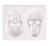 2D Skull Silicone Mold, Silicone Mold, Resin Mold, Cake Mold, Chocolate Mold, Soap Mold, Candle Plaster Decoration Tools, Polymer Clay