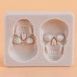 2D Skull Silicone Mold, Silicone Mold, Resin Mold, Cake Mold, Chocolate Mold, Soap Mold, Candle Plaster Decoration Tools, Polymer Clay