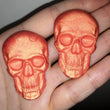 2D Skull Silicone Mold, Silicone Mold, Resin Mold, Cake Mold, Chocolate Mold, Soap Mold, Candle Plaster Decoration Tools, Polymer Clay
