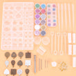 Matriță din silicon pentru cabochon - Fabricare cabochon oval - Matriță din silicon pentru pietre prețioase - Turnare rășină UV, lut, bijuterii - Decorațiuni epoxidice pentru artă și meșteșuguri