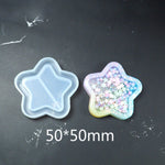 Star Shaker Mold - Shaker Mold - Silicone Mold - Resin UV Resin